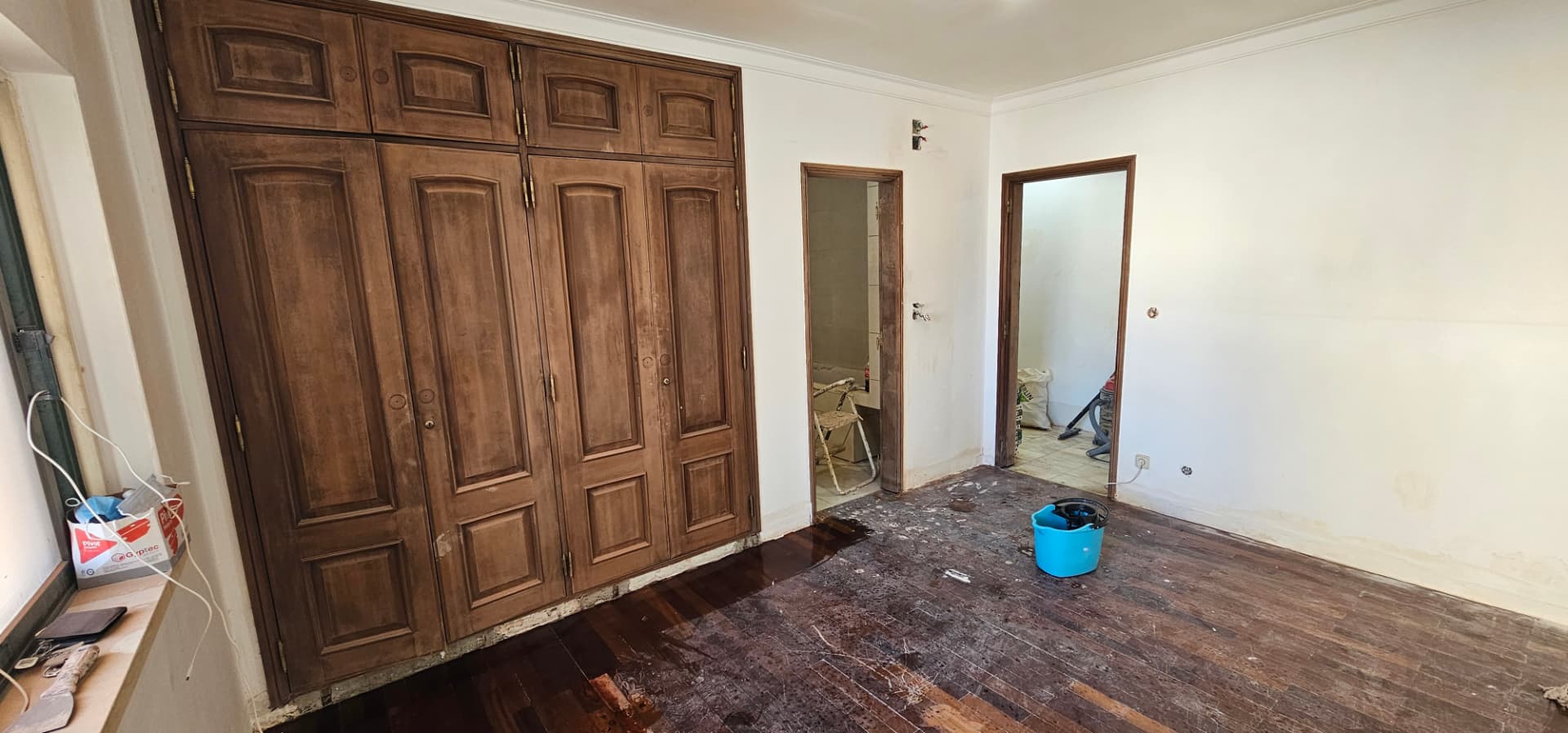 Quarto e pavimento original